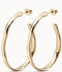 Color:Gold - Image 1 - Ohmmm Hoop Earrings