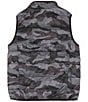 Color:Charcoal - Image 2 - Big Boys 8-20 Sleeveless Camouflage Printed Puffer Vest