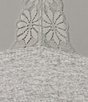 Color:Heathered - Image 3 - Bonded Lace Racerback