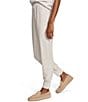 Color:Ivory Marl - Image 5 - Slim Cuff Jogger Pants