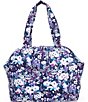 Color:Artist's Garden Purple - Image 2 - Artist's Garden Purple Featherweight Tote Bag