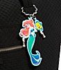 Color:Ariel Floral - Image 2 - Disney Collection The Little Mermaid Ariel Bag Charm