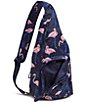 Color:Flamingo Party - Image 2 - Flamingo Party Sling Backpack