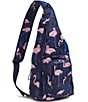 Color:Flamingo Party - Image 3 - Flamingo Party Sling Backpack