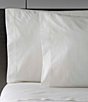 Color:White/White - Image 3 - 400-Thread-Count Solid Cotton Percale Sheet Set