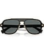 Color:Black - Image 5 - Men's Polarized Navigator Sunglasses