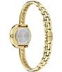 Color:Gold - Image 3 - Women's La Greca Analog Gold Tone Stainless Steel Bracelet Watch