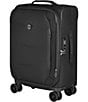 Color:Black - Image 4 - Crosslight Frequent Flyer 21#double; Softside Carry On Spinner Suitcase