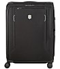Color:Black - Image 1 - Werks Traveler 6.0 Softside Large 28#double; Softside Spinner Suitcase