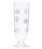 Color:White - Image 1 - Drop Collection Dotted Champagne Glass