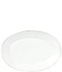 Color:White - Image 1 - Melamine Lastra White Oval Platter