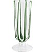 Color:Green - Image 1 - Nuovo Stripe Champagne Glass