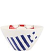 Color:White - Image 1 - Riviera Life Preserver Cereal Bowl