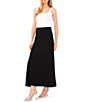 Color:Rich Black - Image 3 - A-Line Pull-On Maxi Skirt