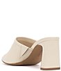 Color:Creamy White - Image 4 - Alyysa Leather Slide Sandals