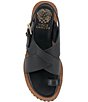 Color:Black - Image 6 - Ciela Leather Toe Ring Flat Sandals
