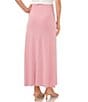 Color:Pink Shadow - Image 2 - Ity Knit Pull On A-Line Maxi Skirt