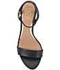 Color:Black Leather - Image 5 - Jefany Leather Wedge Sandals