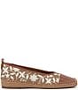 Color:Tostada Cream - Image 2 - Miheli Floral Embroidered Espadrille Flats