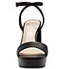 Color:Black - Image 5 - Pendry Leather Ankle Strap Platform Sandals