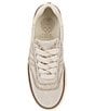 Color:Beige - Image 6 - Reilly Canvas Lace-Up Sneakers