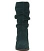Color:Evergreen - Image 5 - Sensenny Suede Western Cone Heel Mid Boots