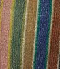 Color:Bright Multi - Image 4 - Striped Lurex Knit Topper