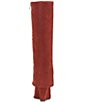 Color:Ketchup - Image 3 - Tibani Suede Knee High Foldover Wedge Boots