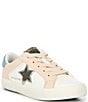 Color:White/Blush Multi - Image 1 - Girls' Lulu Star Sneakers (Youth)