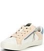 Color:White/Blush Multi - Image 4 - Girls' Lulu Star Sneakers (Youth)
