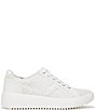 Color:White Lace - Image 2 - Kearny Leather and Lace Platform Lace-Up Sneakers