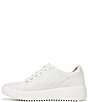 Color:White Lace - Image 5 - Kearny Leather and Lace Platform Lace-Up Sneakers