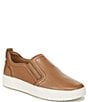 Color:Tan - Image 1 - Kimmie Leather Platform Slip-On Sneakers