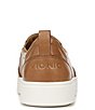 Color:Tan - Image 3 - Kimmie Leather Platform Slip-On Sneakers
