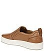 Color:Tan - Image 4 - Kimmie Leather Platform Slip-On Sneakers