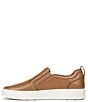 Color:Tan - Image 5 - Kimmie Leather Platform Slip-On Sneakers