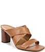 Color:Toffee - Image 1 - Merlot Leather Banded Sandals