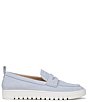 Color:Skyway - Image 2 - Uptown Suede Packable Travel Penny Loafers