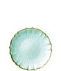 Color:Aqua - Image 1 - Viva by VIETRI Baroque Glass Salad Plate