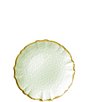 Color:Light Green - Image 1 - Viva by VIETRI Baroque Glass Salad Plate