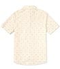 Color:Off White - Image 2 - Big Boys 8-20 Short Sleeve Button Front Crown Stone Shirt