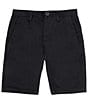 Color:Black - Image 1 - Frickin Modern Stretch Chino 21#double; Outseam Shorts