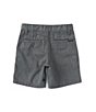 Color:Charcoal Heather - Image 2 - Little Boys 2T-7 Frickin' Chino Shorts