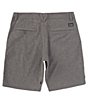 Color:Charcoal Heather - Image 2 - Mix Frickin Cross Shred 20#double; Outseam Short