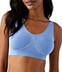 Color:Hydrangea - Image 1 - B-Smooth® Wire Free Seamless Bralette