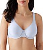 Color:Ancient Water - Image 1 - Basic Beauty Full Figure Seamless Underwire Bra