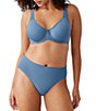 Color:Coronet Blue - Image 3 - Basic Beauty Spacer Wire T-Shirt Bra