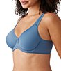 Color:Coronet Blue - Image 4 - Basic Beauty Spacer Wire T-Shirt Bra