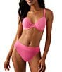 Color:Hot Pink - Image 3 - Comfort First Seamless Underwire T-Shirt Bra