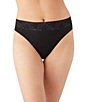 Color:Black - Image 1 - Comfort Touch High-Cut Panty